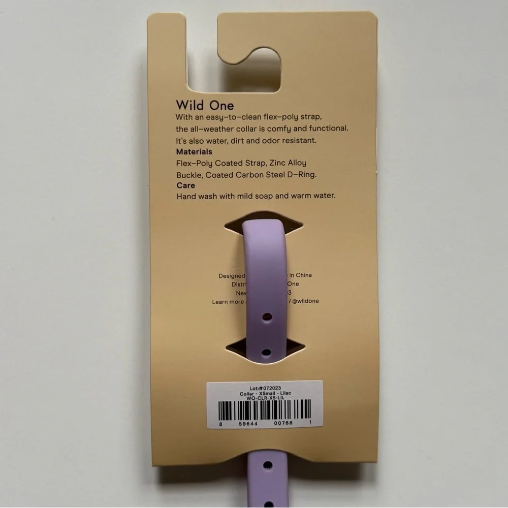 Wild One Dog Collar - XS (7-10